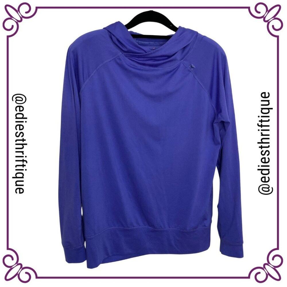 Colosseum Purple Workout Athleisure Relaxed Fit Hoodie Medium